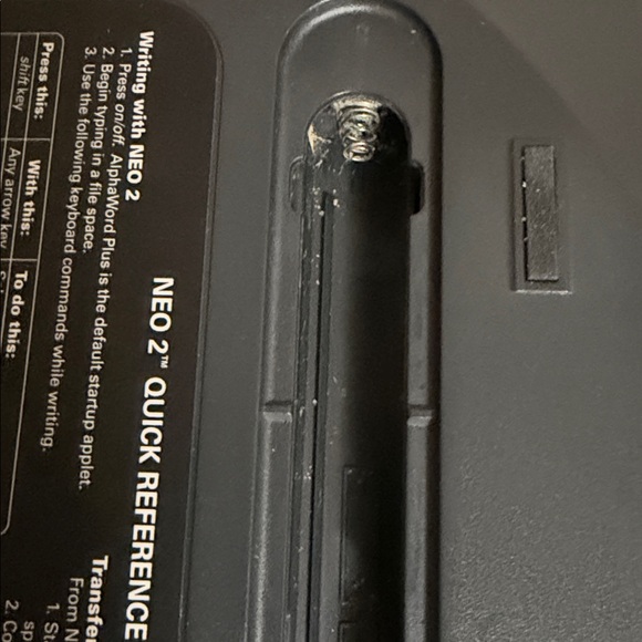 Neo2 AlphaSmart Keyboard - Picture 3 of 14